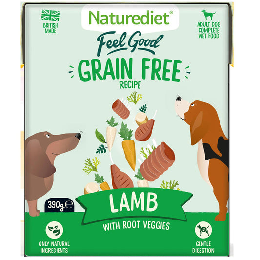 Naturediet Feel Good Grain Free Lamb 390g