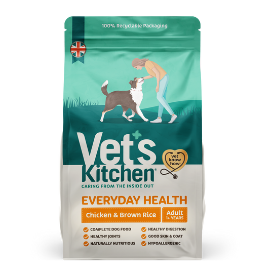 Vet''s Kitchen Everyday Health Dry Dog Food Chicken & Brown Rice - 1kg