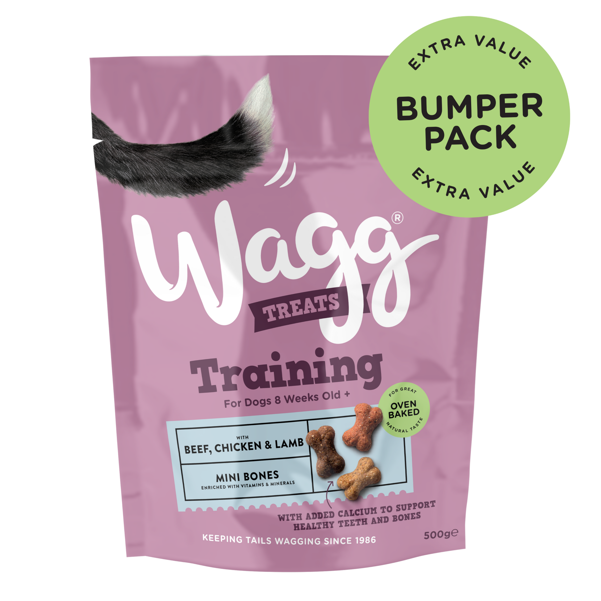 Wagg Bumper Training Treats 500g