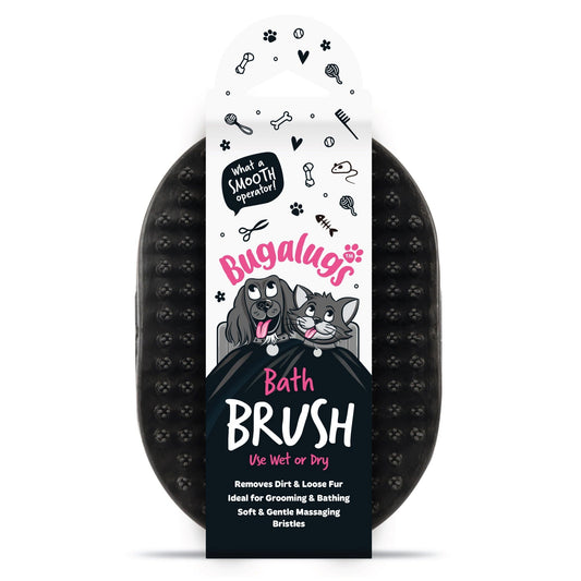 Bath Brush (Euro Hanger) in SRP Black