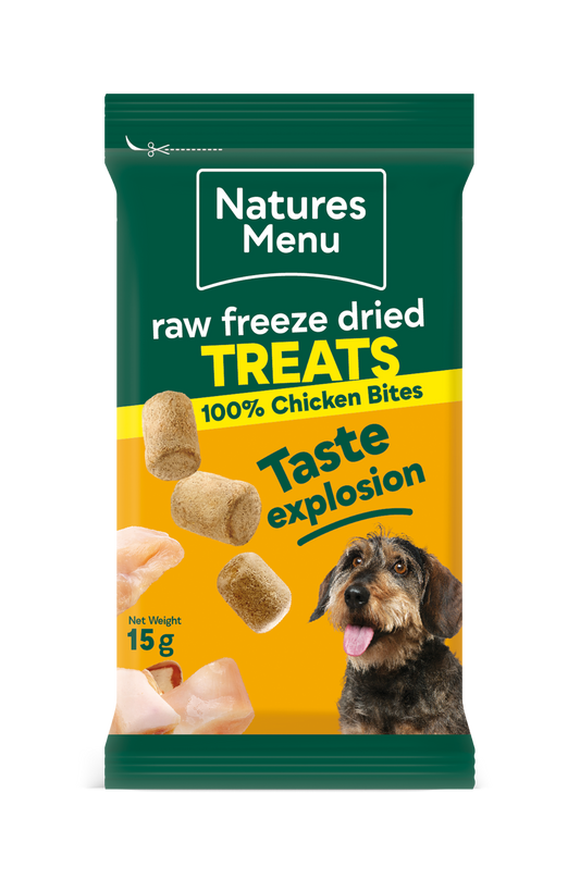 Natures Menu Freeze Dried Bites Chicken 15g