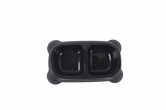 M-PETS Plastic Double Bowl