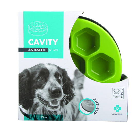 M-PETS Cavity - Slow Feed Bowl Round