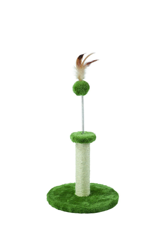 M-PETS My First Cat Tree Feather Green