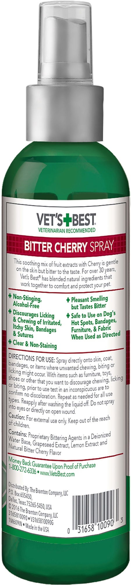 Vet''s Best Bitter Cherry Spray 225ml