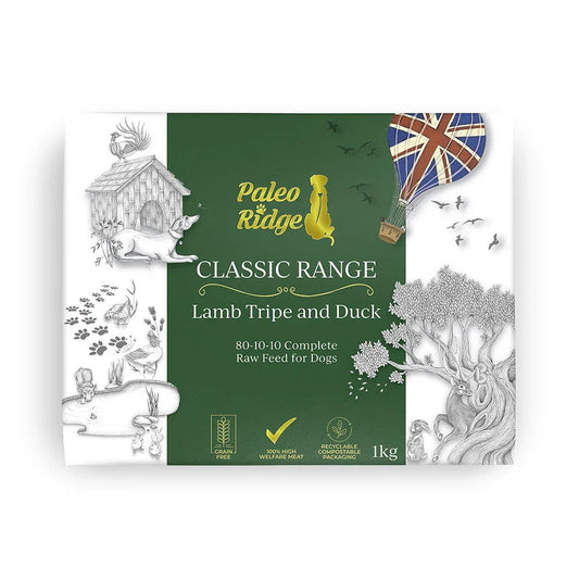 Paleo Ridge Classic Lamb Tripe and Duck 1kg