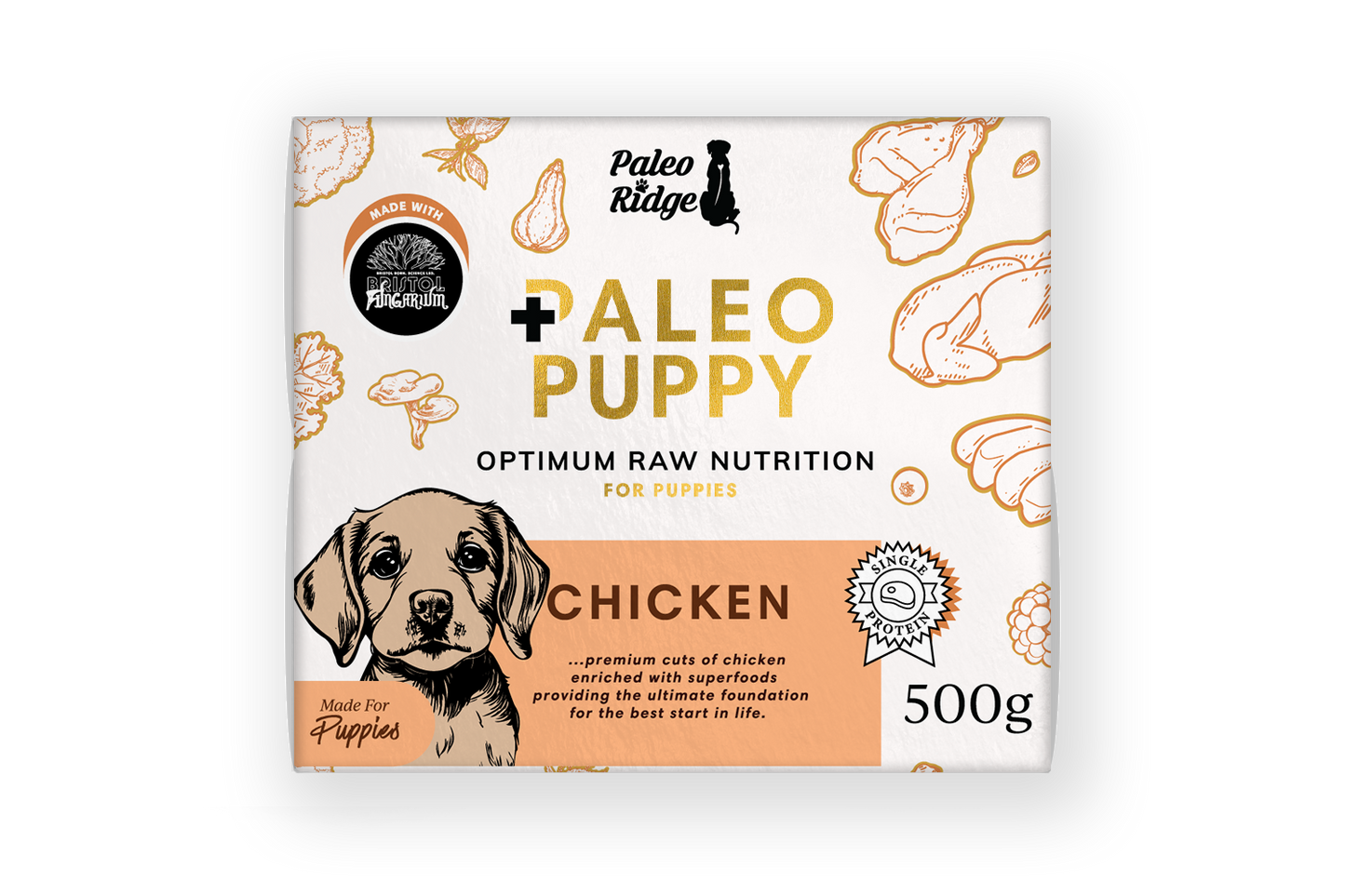Paleo Ridge Paleo Puppy Chicken 500g
