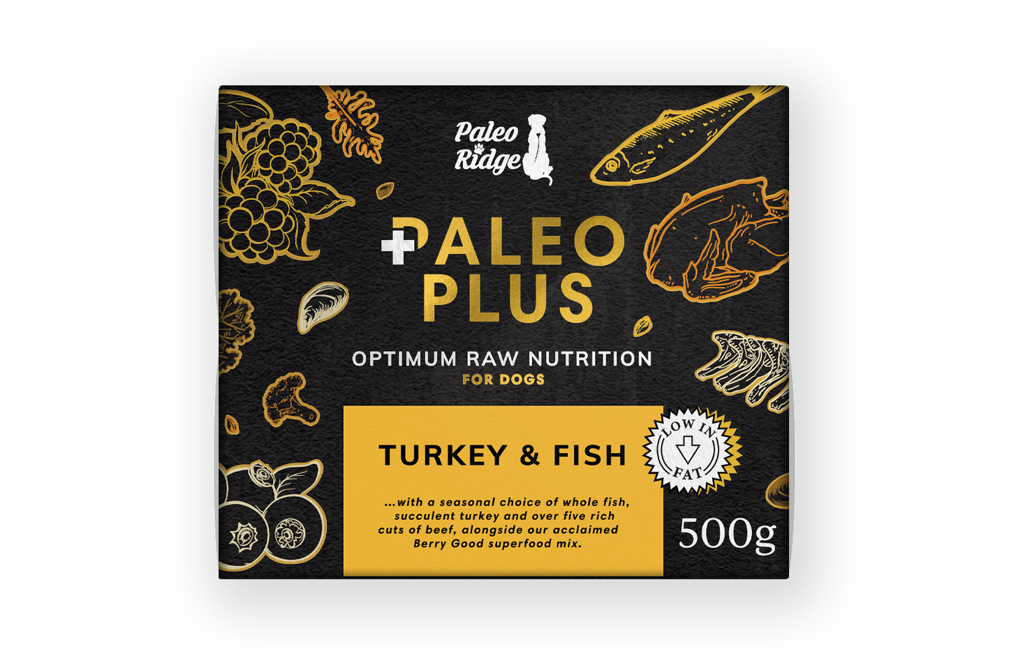 Paleo Ridge Paleo Plus Turkey & Fish 500g