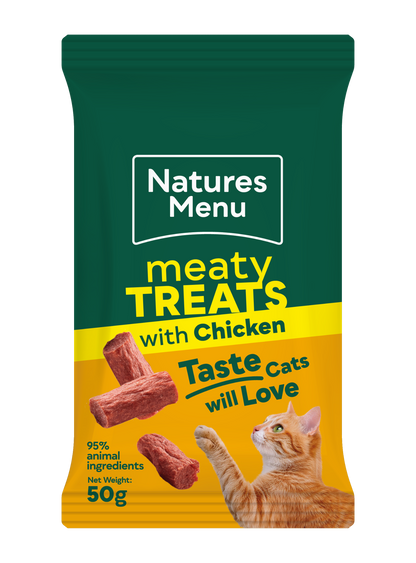 Natures Menu Cat Meaty Treat Chicken 50g