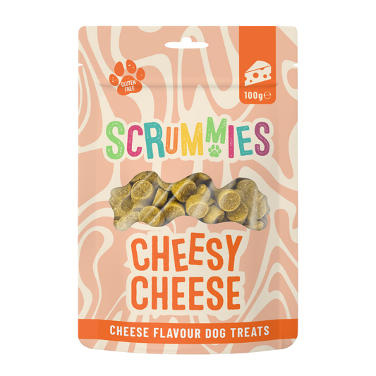 Scrummies Cheesy Cheese Dog Treats 100g