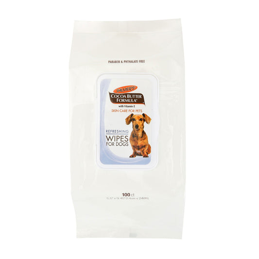 Palmer''s For Pets Dog Wipes With Cocoa Butter 100ct