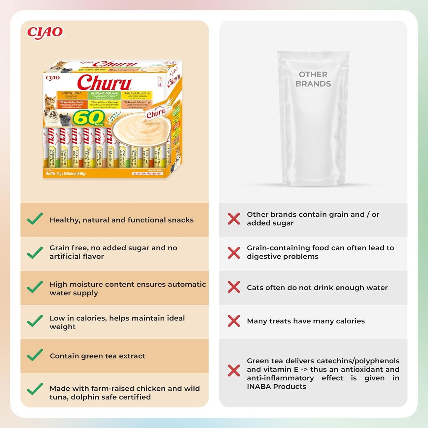 Churu 60 Pack Box Chicken Variety