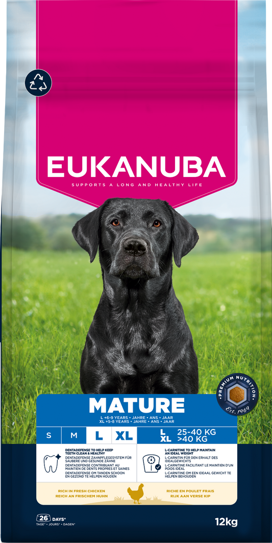Eukanuba Dog Mature Large Chicken 12kg