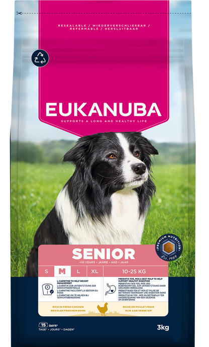Eukanuba Dog Senior Chicken 3kg
