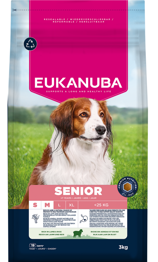 Eukanuba Dog Senior Lamb & Rice
