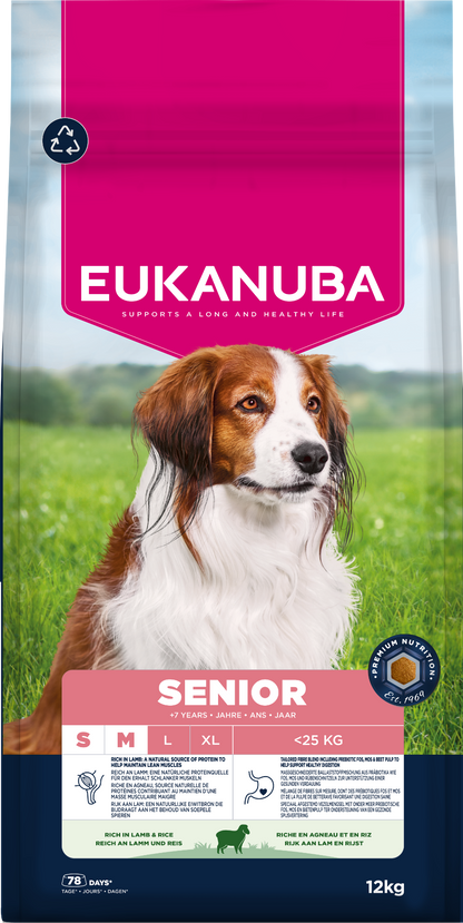 Eukanuba Dog Senior Lamb & Rice