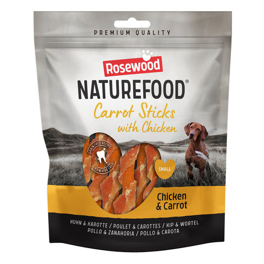 Naturefood Chicken Carrot Sticks Value Pack 320g