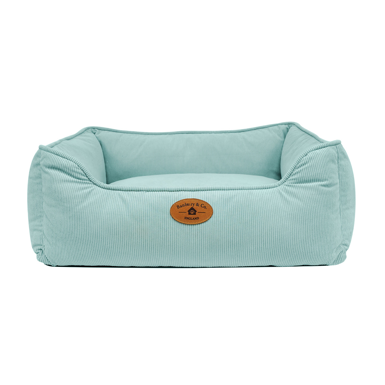 Banbury & Co Rural Retreats Seafoam Corduroy Box Bed Medium