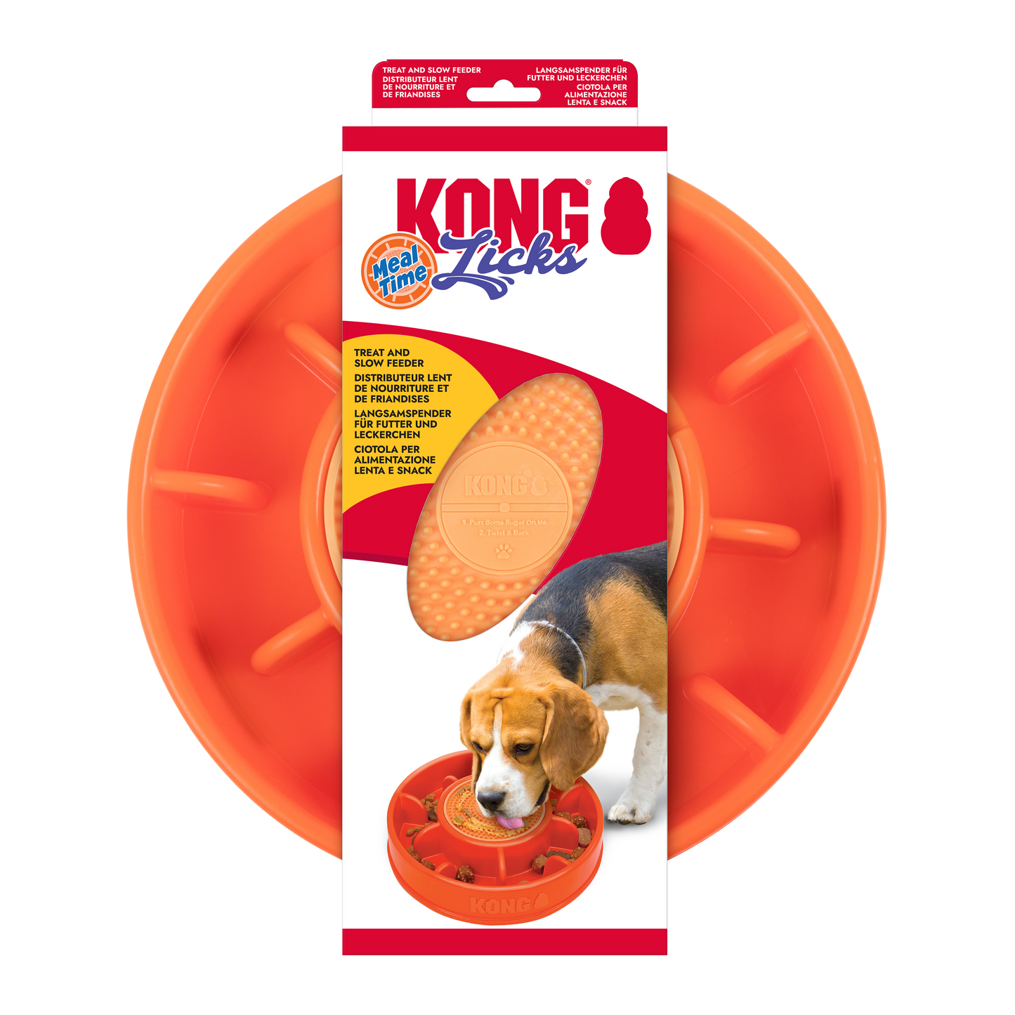 KONG Licks Mealtime Lg