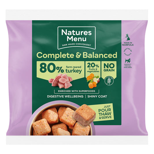Natures Menu Complete and Balanced 80/20 Turkey