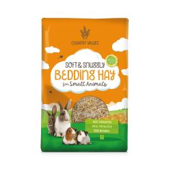 Country Values Bed Hay 1kg – Case of 4