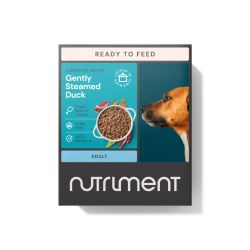 Nutriment Adult Dog Gently Steamed Duck, 395g