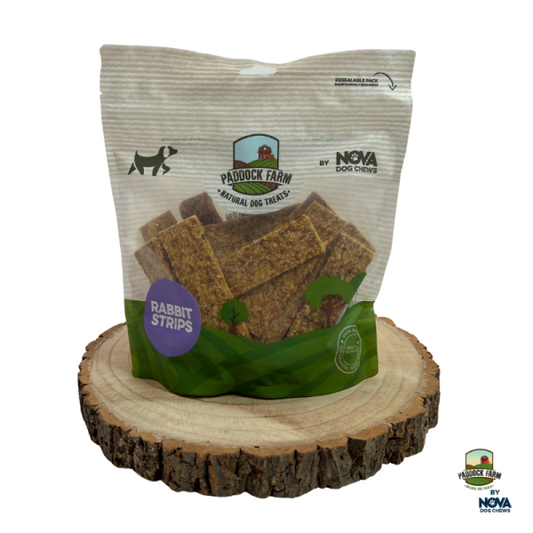 Paddock Farm 100% Rabbit Strips 500g