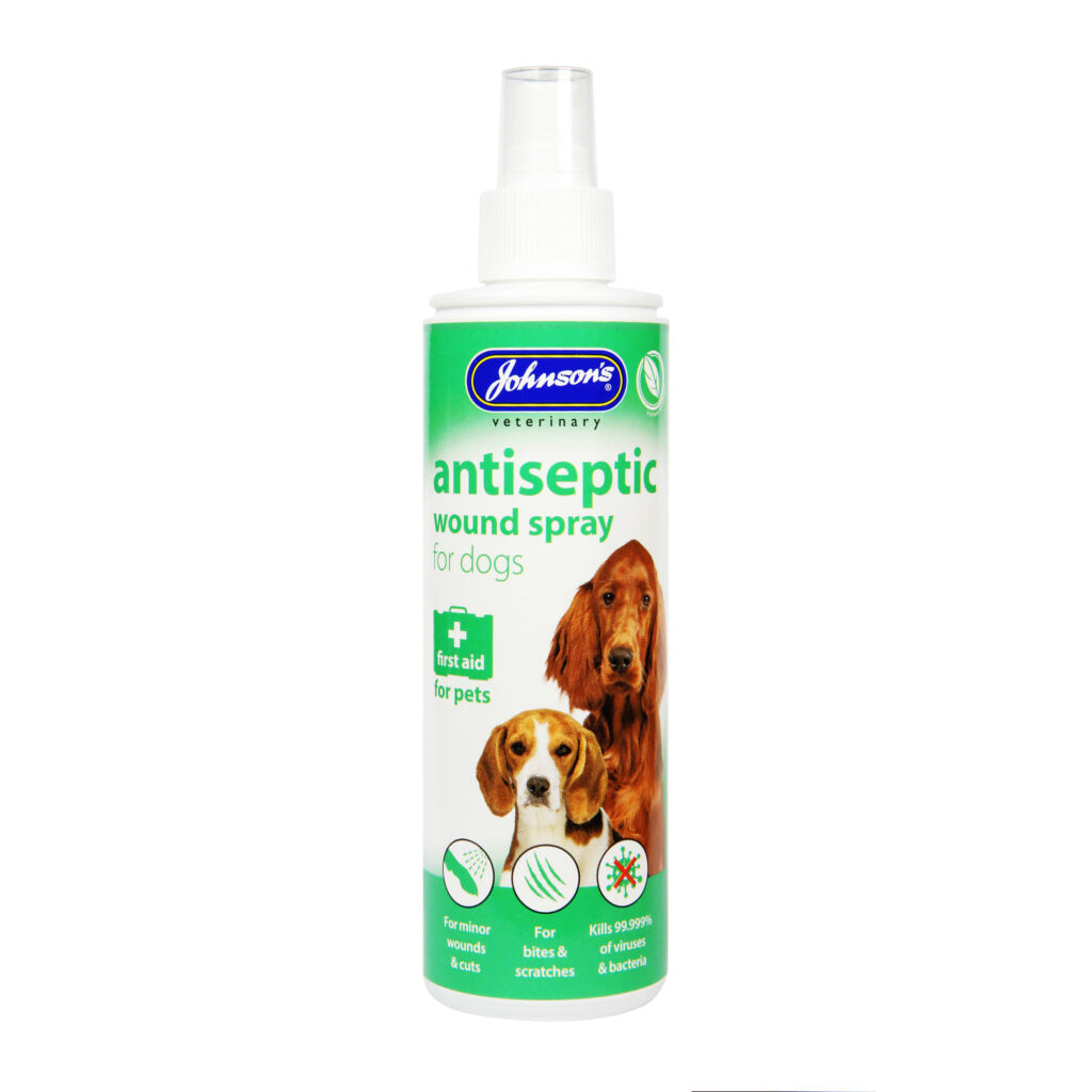 Johnsons Vet Antiseptic Wound Spray For Dogs 200ml