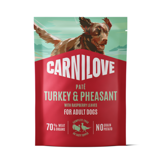 Carnilove Turkey & Pheasant with Raspberry Leaves Dog 300g