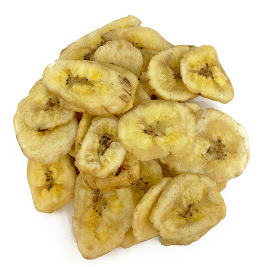 NEW Banana Chips - Whole, Sweetened Grazing Bag - 100% Natural 200G