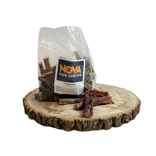 Nova Dog Chews Bull Pizzles 12cm (British Made) (Pack of 50)