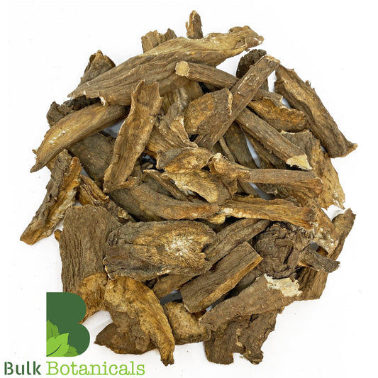 Dried whole burdock root for North East Pets Burdock Root Whole Grazing Bag – 500g
