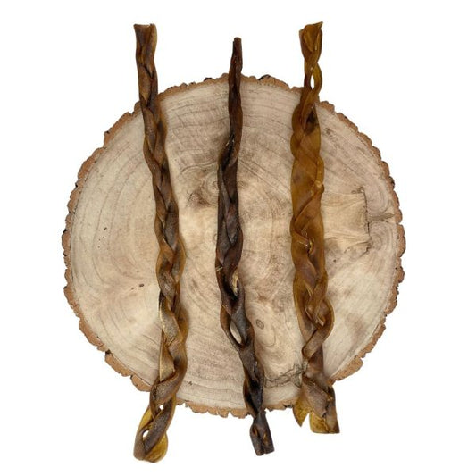 Nova Dog Chews Camel Skin Braided (50cm) (Pack of 15)