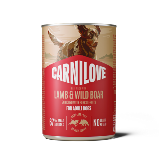 Carnilove Lamb & Wild Boar 400g