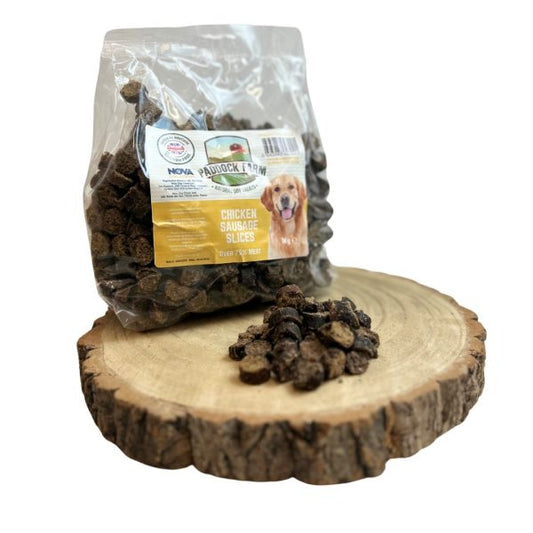 Paddock Farm Sausage Slices Chicken 1kg