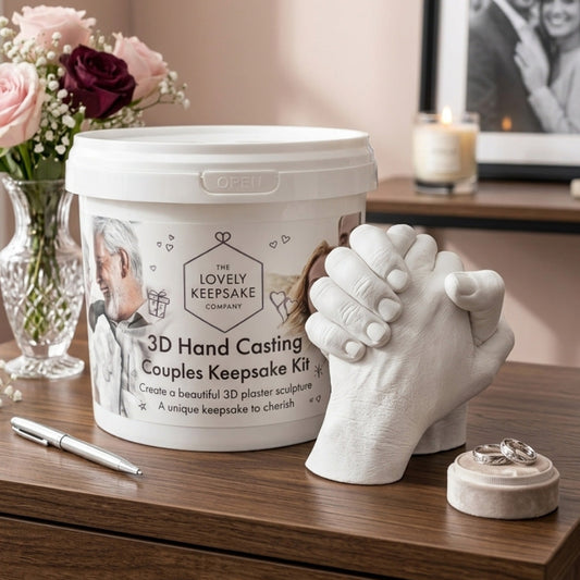 3D Hand Casting Couples Keepsake Kit