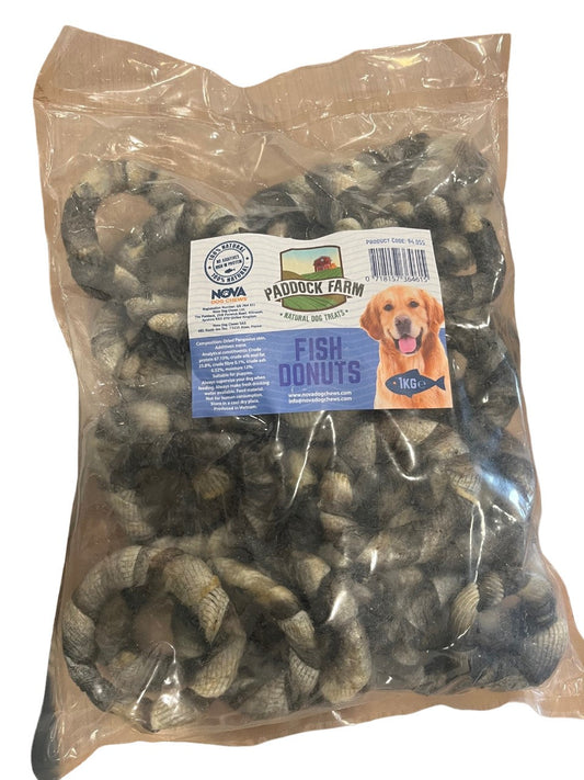 Nova Dog Chews Fish Donuts 1kg