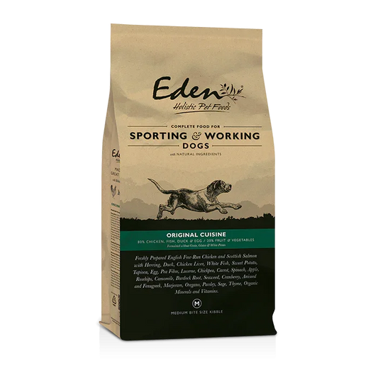Eden 80/20 Original Sporting & Working Dog Food 15kg - Eden Holistic Pet Foods