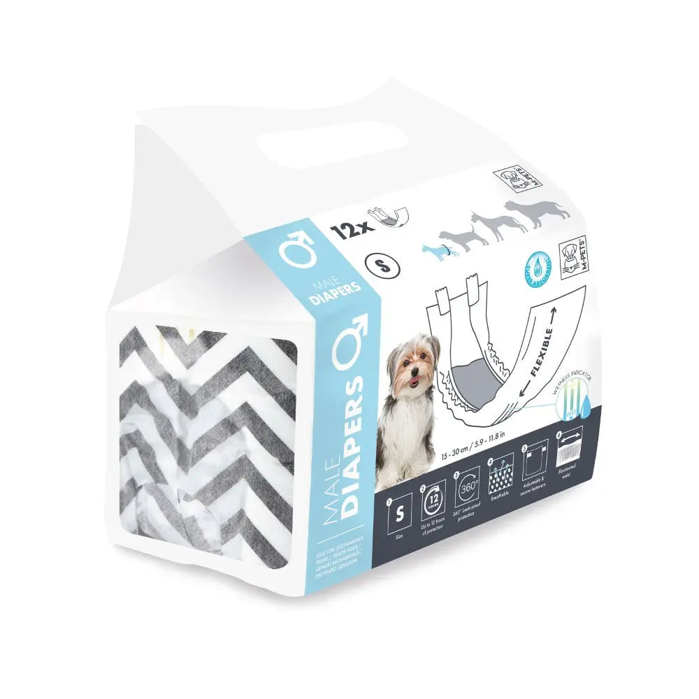 M-PETS Diapers - Male Dog