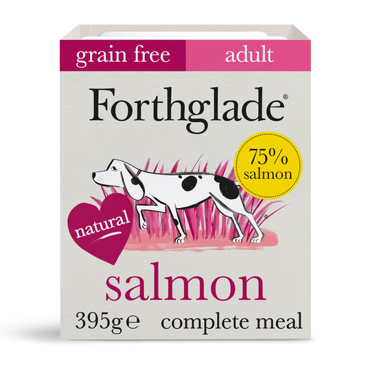 Forthglade Adult Grain Free Complete Salmon, Potato & Vegetables 395g