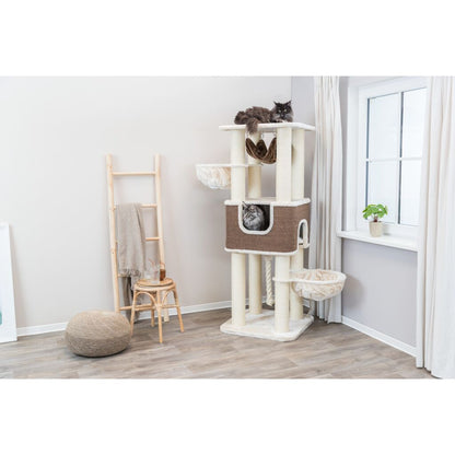 Trixie Cat Tree XXL Humberto – 174 cm, cream/dark brown – image 5