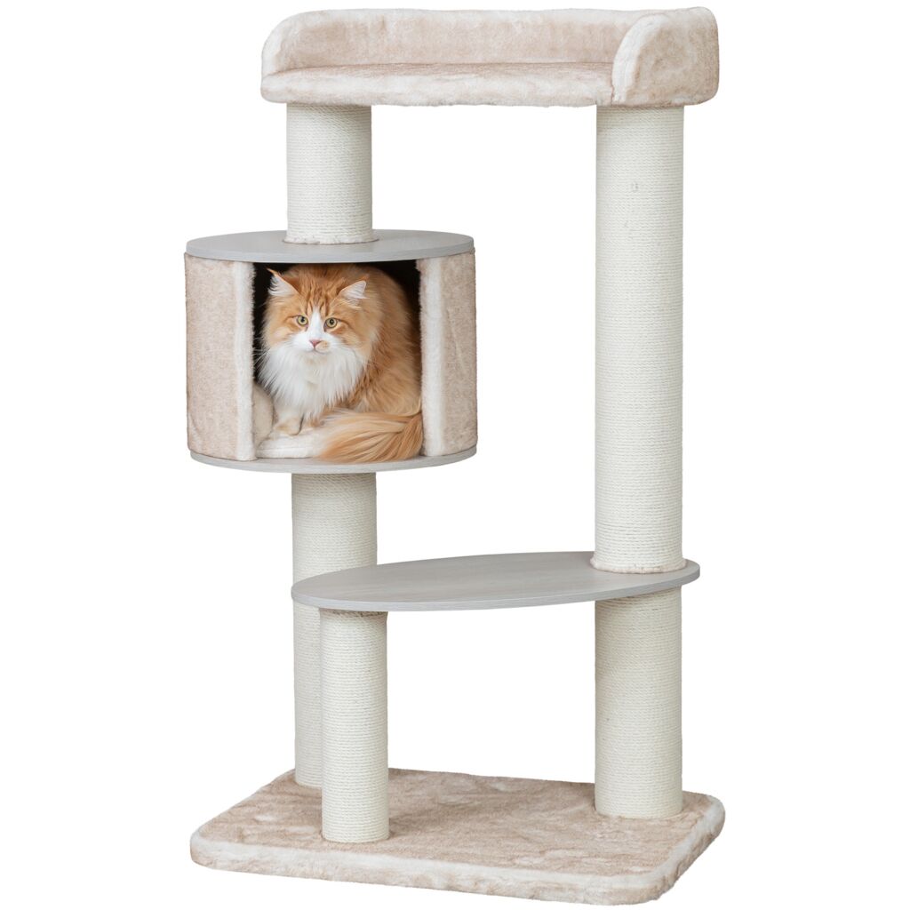 Trixie Cat Tree XXL Kiara – 135 cm, cream – image 2