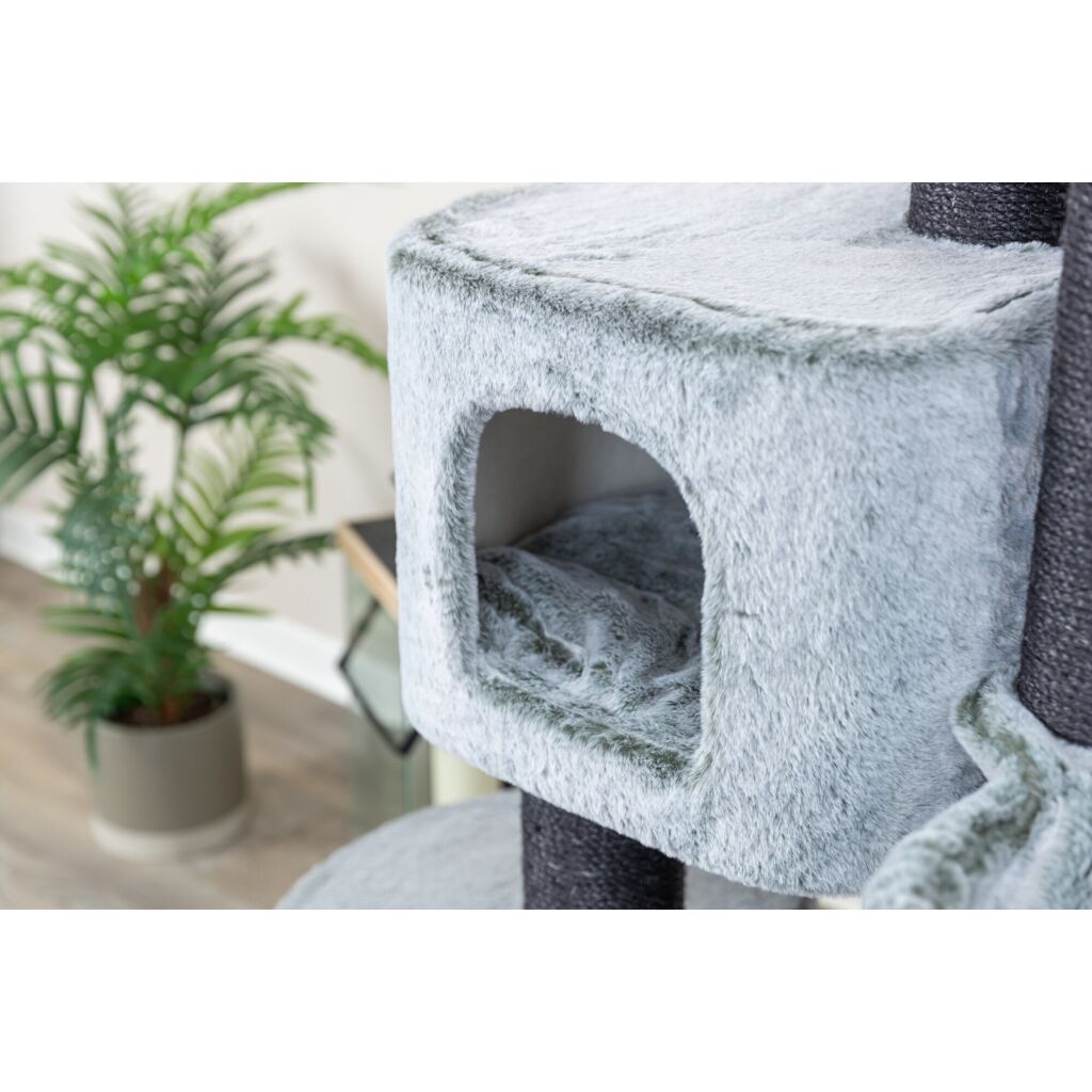 Trixie Cat Tree Miguel – 146 cm, green-white – image 4
