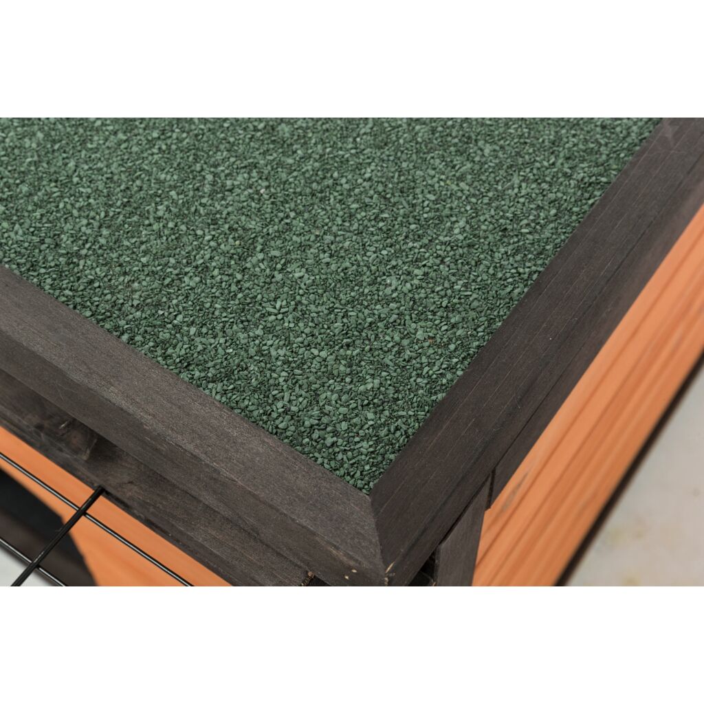 Trixie Outdoor Run with Cover – 150 × 53 × 150 cm, black/brown – image 6