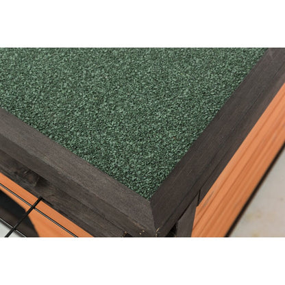 Trixie Outdoor Run with Cover – 150 × 53 × 150 cm, black/brown – image 6