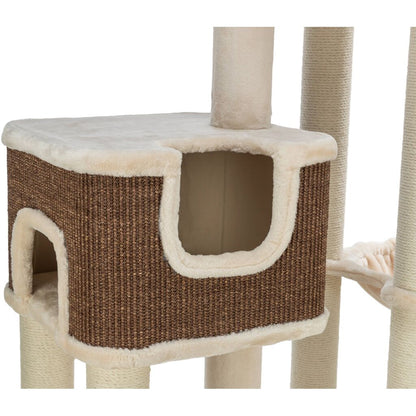 Trixie Cat Tree Bertholo – 165 cm, cream/dark brown – image 3