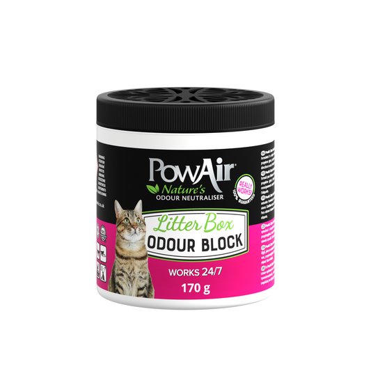 PowAir Cat Litter Block Odour Destroyer 170g