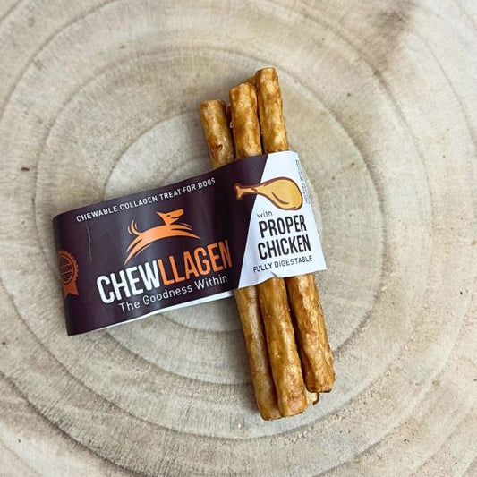 Chewllagen Chicken Mini Roll (5 pk) (Pack of 40)