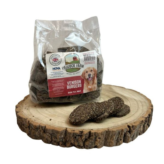 Paddock Farm Venison Burgers 1kg