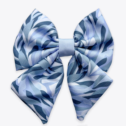 Wyld Cub - Dog Sailor Bow Tie: Kew Celeste